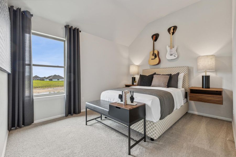 Furnished interior view inside a new home in Prairie Winds, Hutto (Image 14).