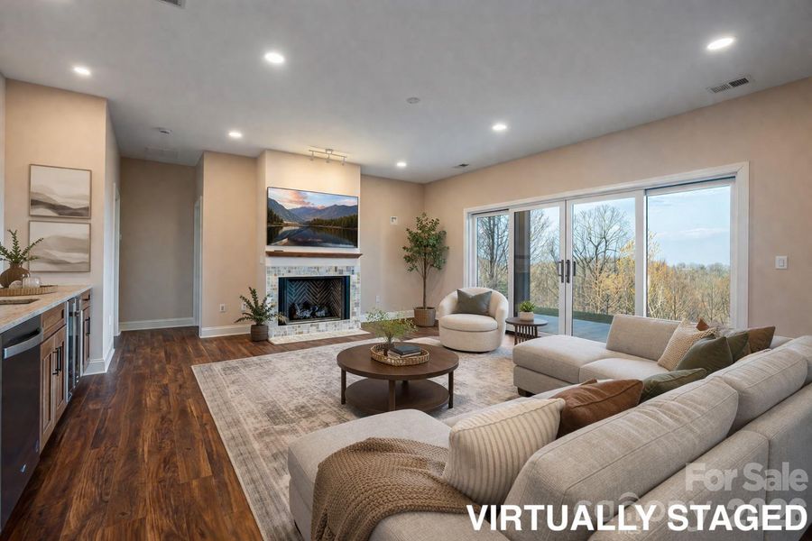 Lower Level Family Room Lower Level Family Room