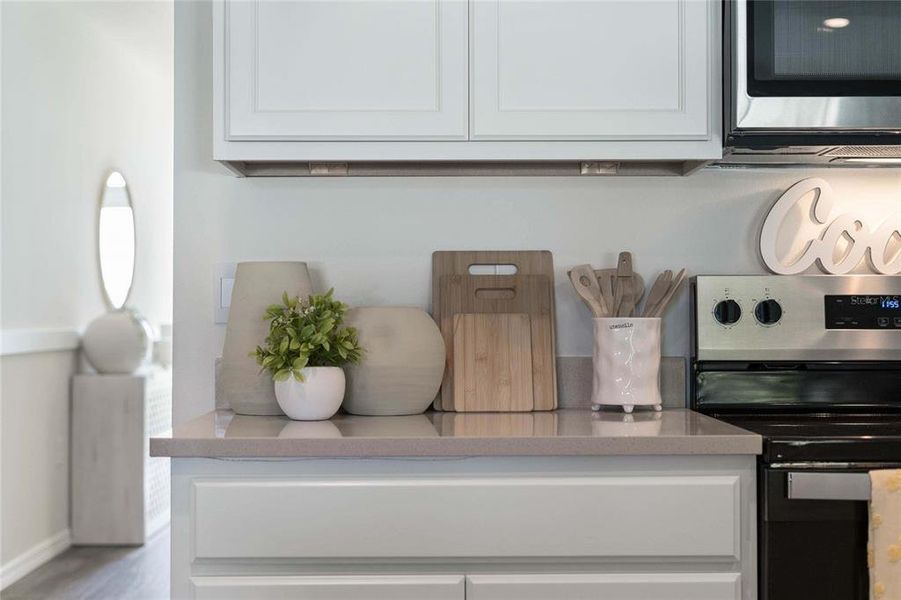 Close-up of interior finishes inside a home in , Lakeland (Image 17).