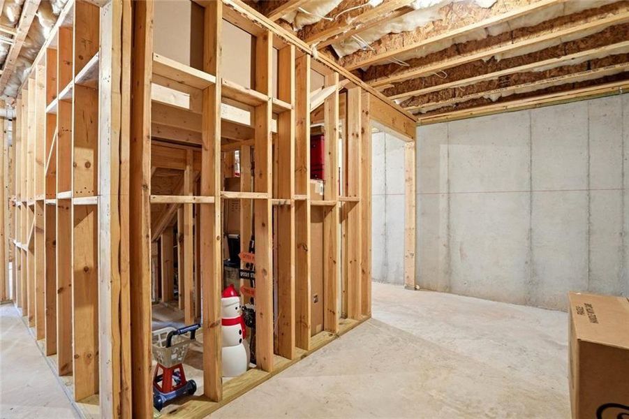 In-progress construction of a new home in Calgary Downs, Winder, GA (Image 42).
