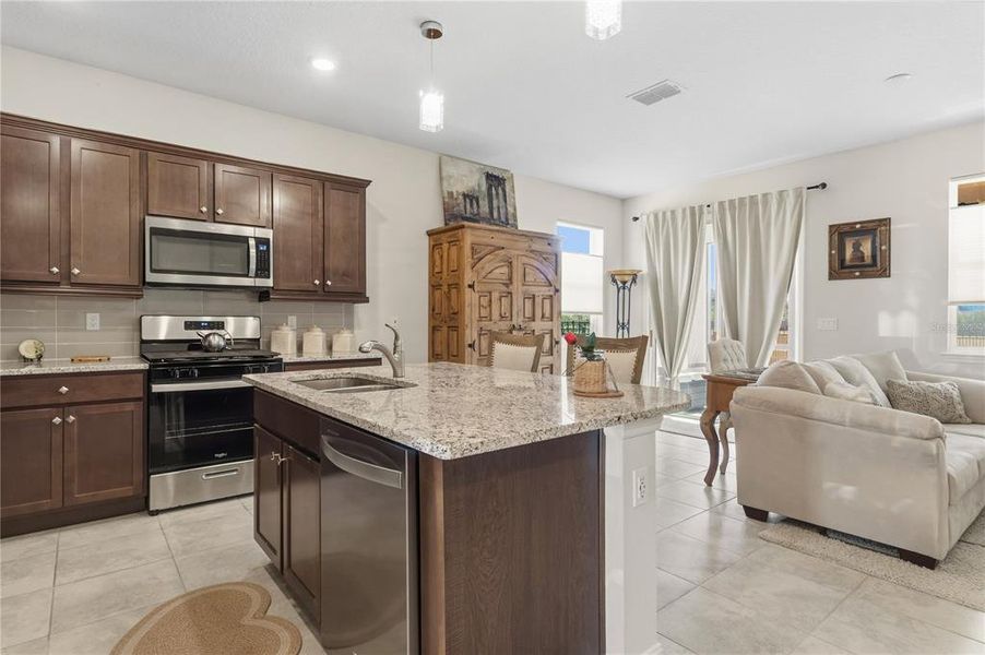 Furnished interior view inside a new home in , Ocala (Image 13). Furnished interior view inside a new home in , Ocala (Image 13).