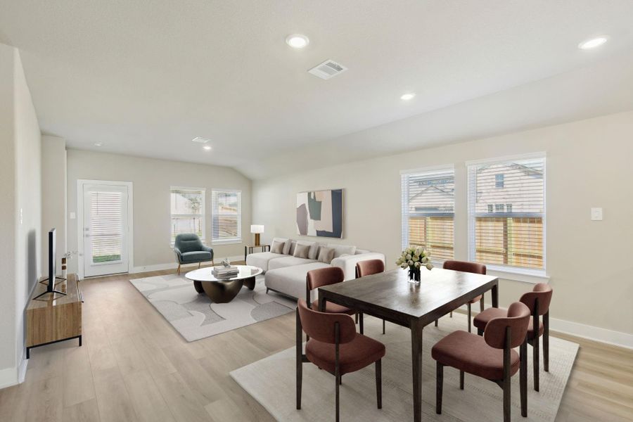 Photo is not of the actual home but is an inspirational photo of builder’s model home and may depict options, furnishings, and/or decorator features that are not included.