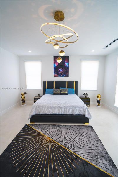 Furnished interior view inside a new home in , Miami (Image 57). Furnished interior view inside a new home in , Miami (Image 57).