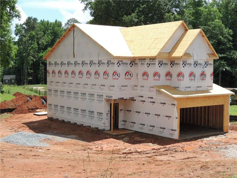 In-progress construction of a new home in , Bethlehem, GA (Image 8). In-progress construction of a new home in , Bethlehem, GA (Image 8).