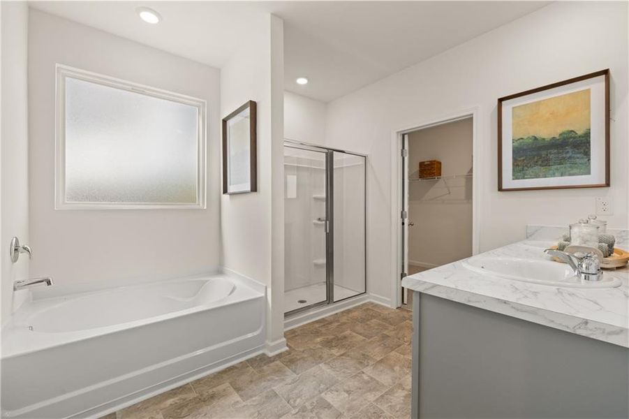 Furnished interior view inside a new home in , Buckhead (Image 27).