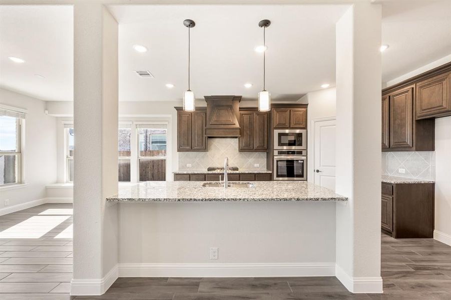 Furnished interior view inside a new home in The Oaks, Red Oak (Image 9). Furnished interior view inside a new home in The Oaks, Red Oak (Image 9).