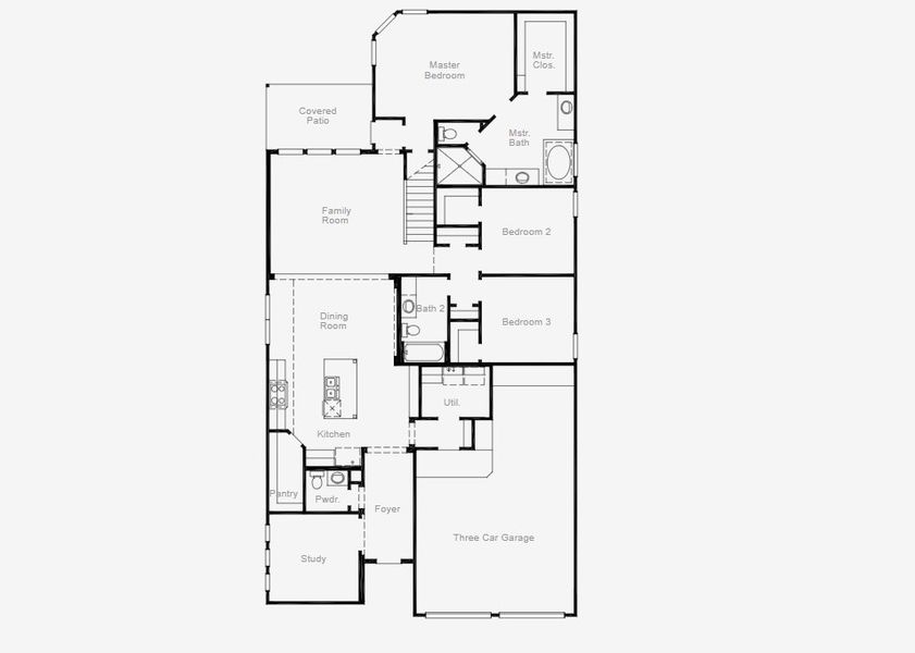 2D floor plan layout of this home in Dominion of Pleasant Valley, Wylie, TX (Image 5). 2D floor plan layout of this home in Dominion of Pleasant Valley, Wylie, TX (Image 5).