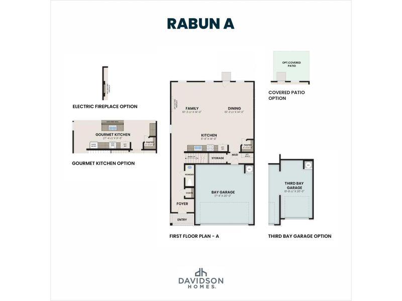 2D floor plan layout for the The Rabun B by Davidson Homes LLC in The Bluffs, Canton, GA (Image 3). 2D floor plan layout for the The Rabun B by Davidson Homes LLC in The Bluffs, Canton, GA (Image 3).