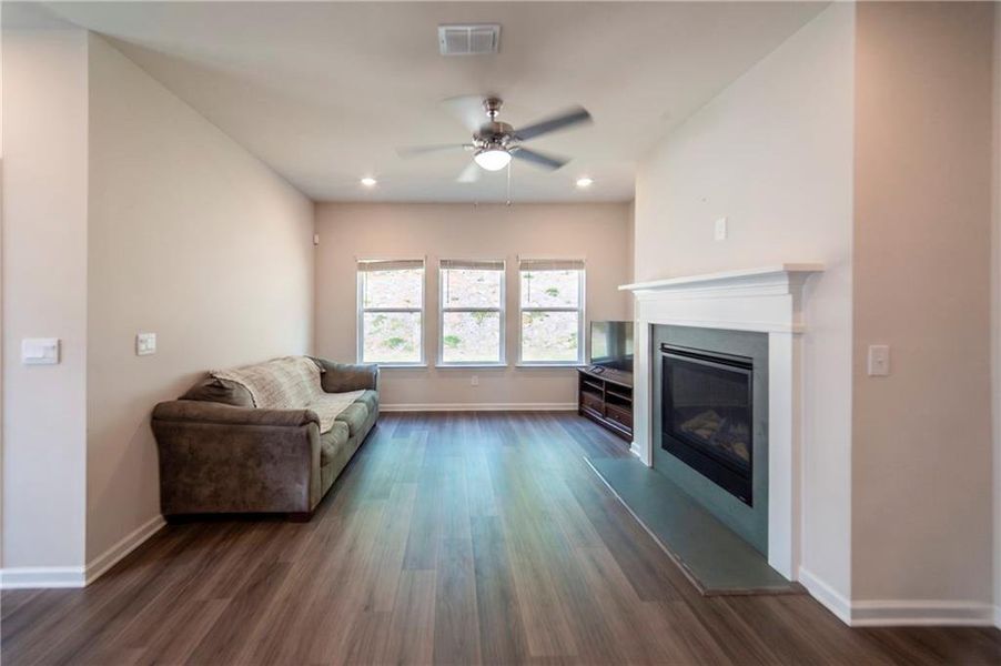 Furnished interior view inside a new home in , Canton (Image 13).