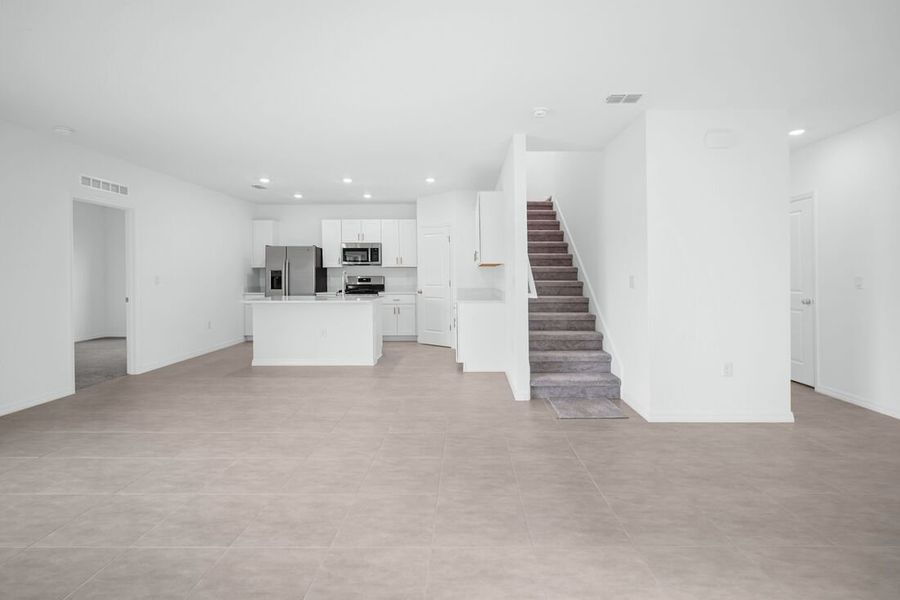 Representative unfurnished interior of a home built from the Sherwood by Taylor Morrison in Palm Wind, Hudson (Image 40). Representative unfurnished interior of a home built from the Sherwood by Taylor Morrison in Palm Wind, Hudson (Image 40).