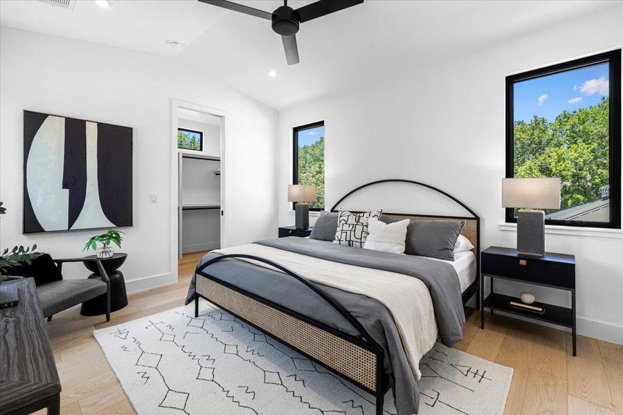 Furnished interior view inside a new home in , Austin (Image 16). Furnished interior view inside a new home in , Austin (Image 16).