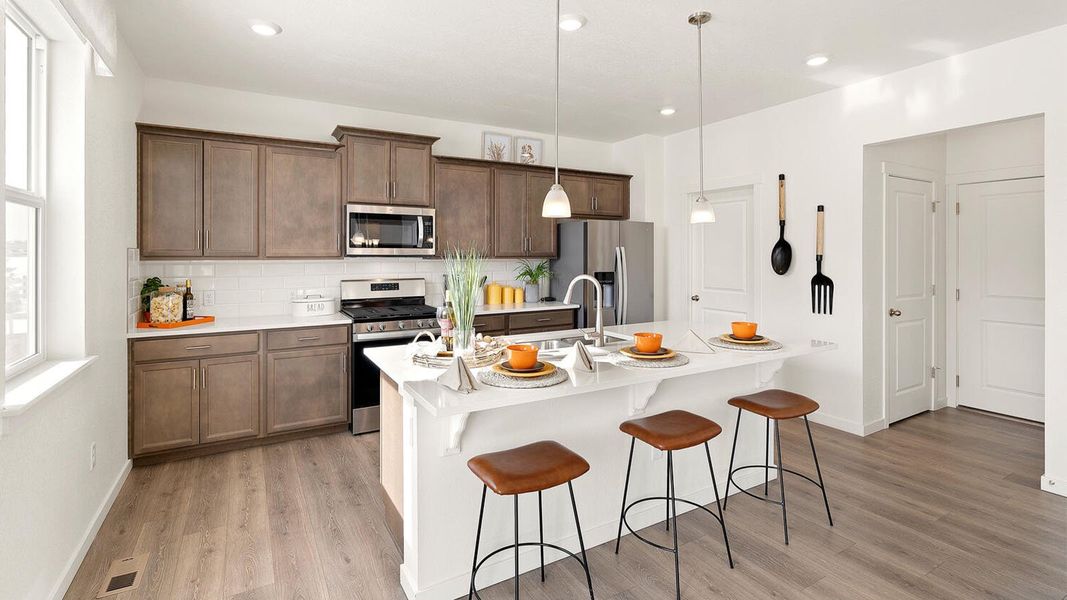 Furnished interior view inside a new home in Hansen Farm, Fort Collins (Image 12).