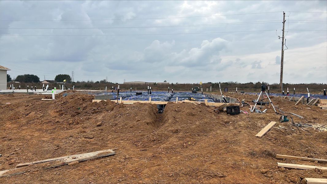 Site preparation for new homesites in Paloma at Sanford Farms, Waller (Image 19).