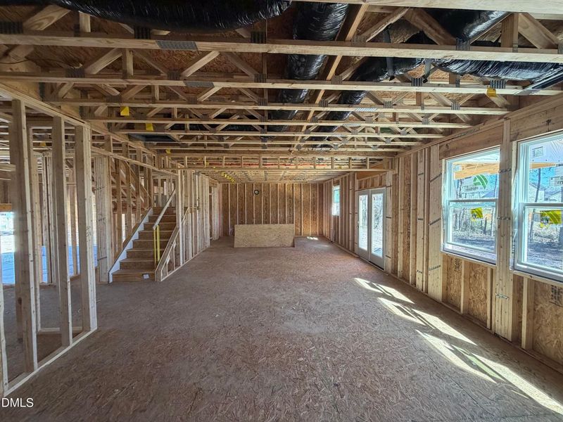 In-progress construction of a new home in Wellers Knoll, Lillington, NC (Image 32).