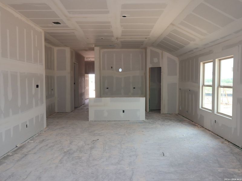 In-progress construction of a new home in Hickory Ridge, Elmendorf, TX (Image 26).