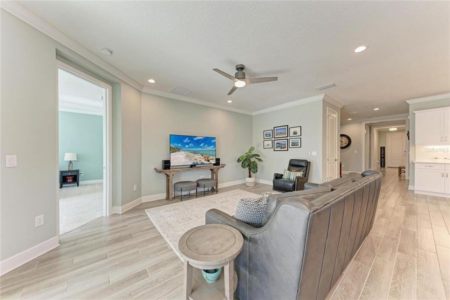 Furnished interior view inside a new home in , Parrish (Image 12).