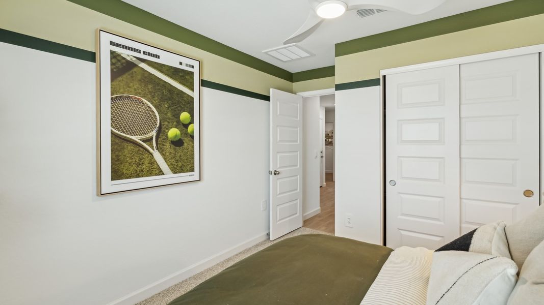 Furnished interior view inside a new home in Remington, Buckeye (Image 28).