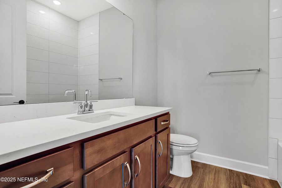 Furnished interior view inside a new home in Reverie at Silverleaf, St. Augustine (Image 7).