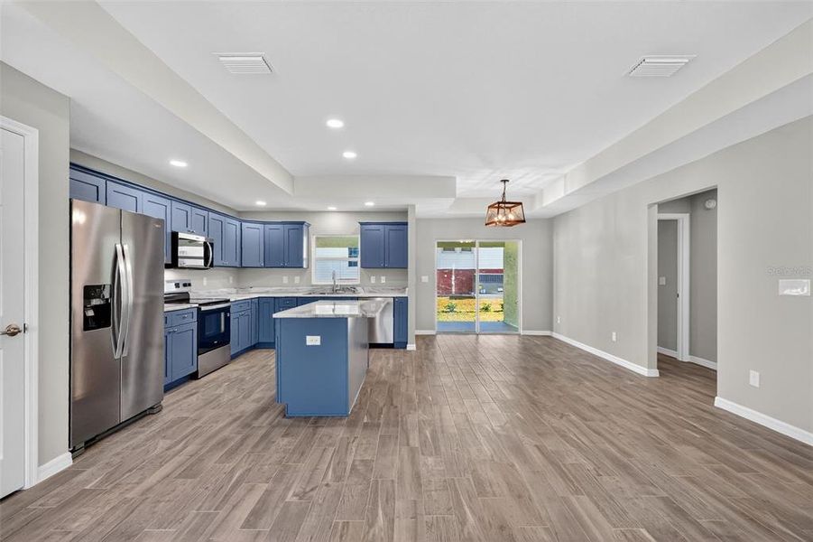 Furnished interior view inside a new home in , The Villages (Image 11). Furnished interior view inside a new home in , The Villages (Image 11).