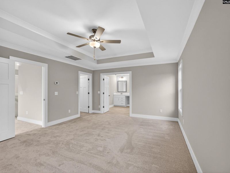 Spacious, unfurnished interior of a new home in Collins Cove, Chapin (Image 49).