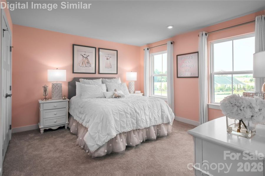 Furnished interior view inside a new home in Kelton, Charlotte (Image 10).