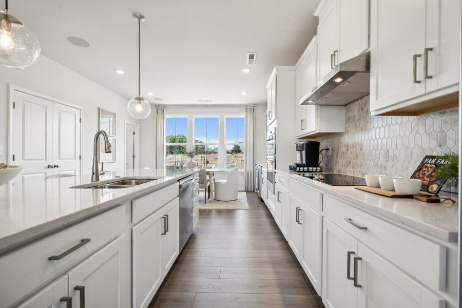 Furnished interior view inside a new home in Senata at Research Park, Charlotte (Image 7).