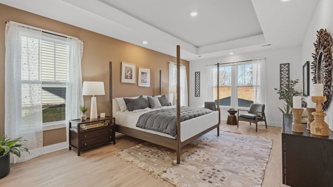 Furnished interior view inside a new home in The Reserve at Livingston Park, Easley (Image 15).