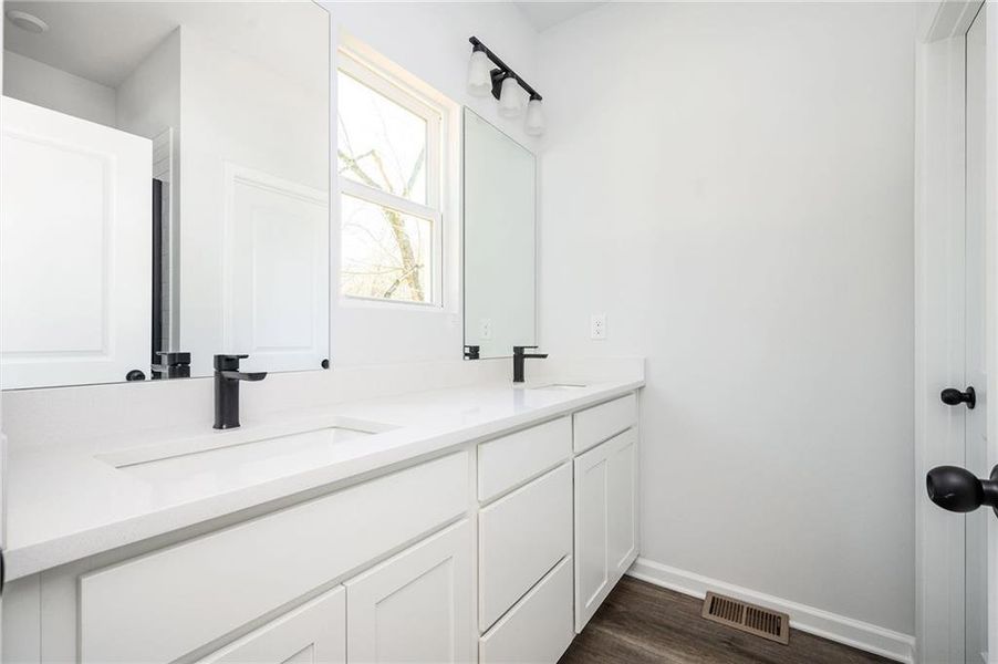 Furnished interior view inside a new home in , Atlanta (Image 6).