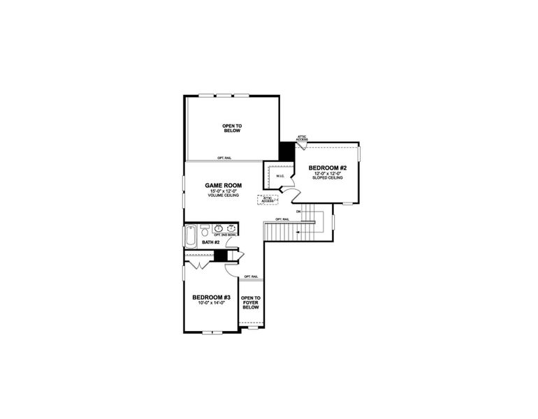2D floor plan layout of this home in Estancia West, Manchaca, TX (Image 3). 2D floor plan layout of this home in Estancia West, Manchaca, TX (Image 3).
