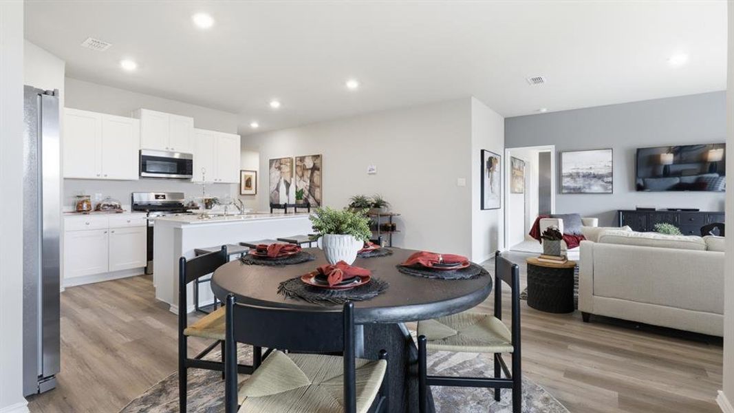 Furnished interior view inside a new home in Longhorn Estates, Fort Worth (Image 28).