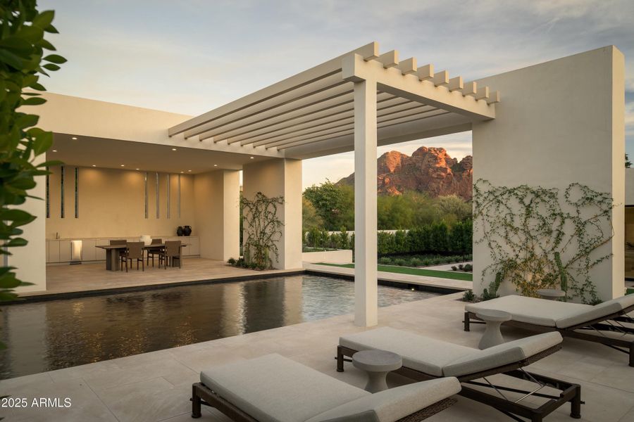 Ramada and Pool View Ramada and Pool View