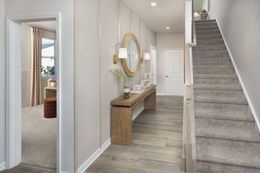 Furnished interior view inside a new home in Bratton Pointe, Rock Hill (Image 8).