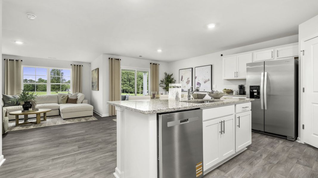 Furnished interior view inside a new home in Baymeade, Lexington (Image 11).
