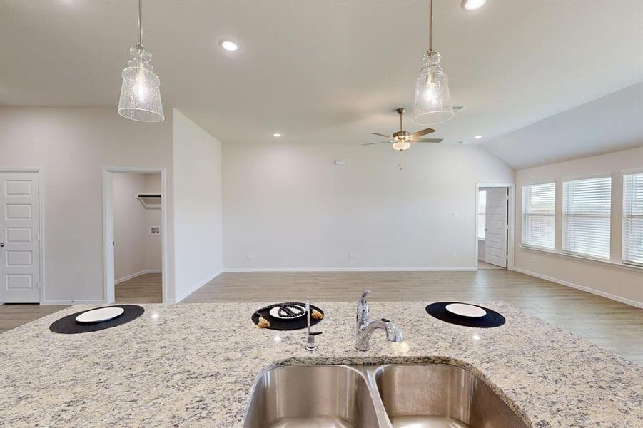 Furnished interior view inside a new home in Meadow Park, Denton (Image 8). Furnished interior view inside a new home in Meadow Park, Denton (Image 8).
