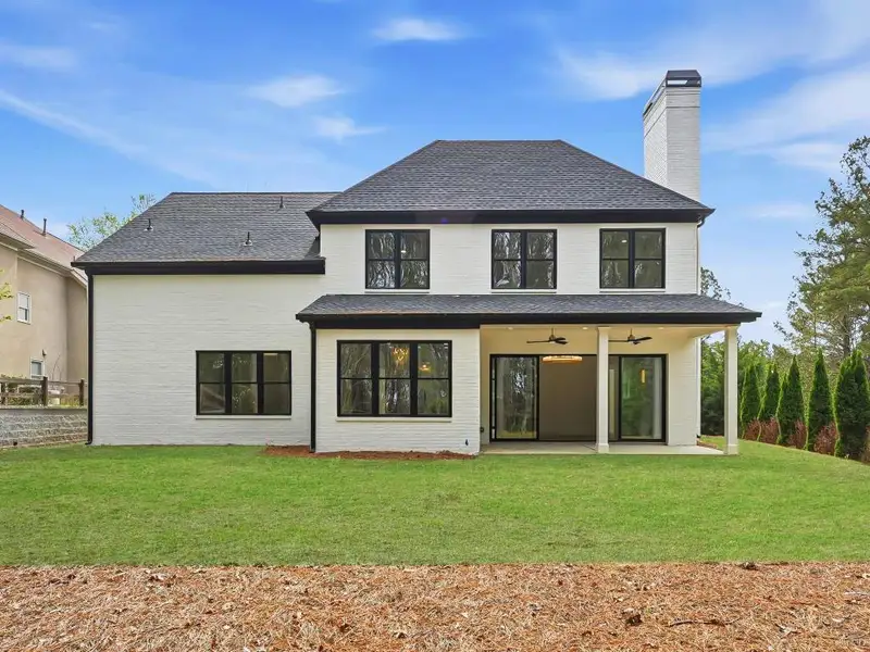 Exterior details and patio area of a home in , Canton (Image 3).