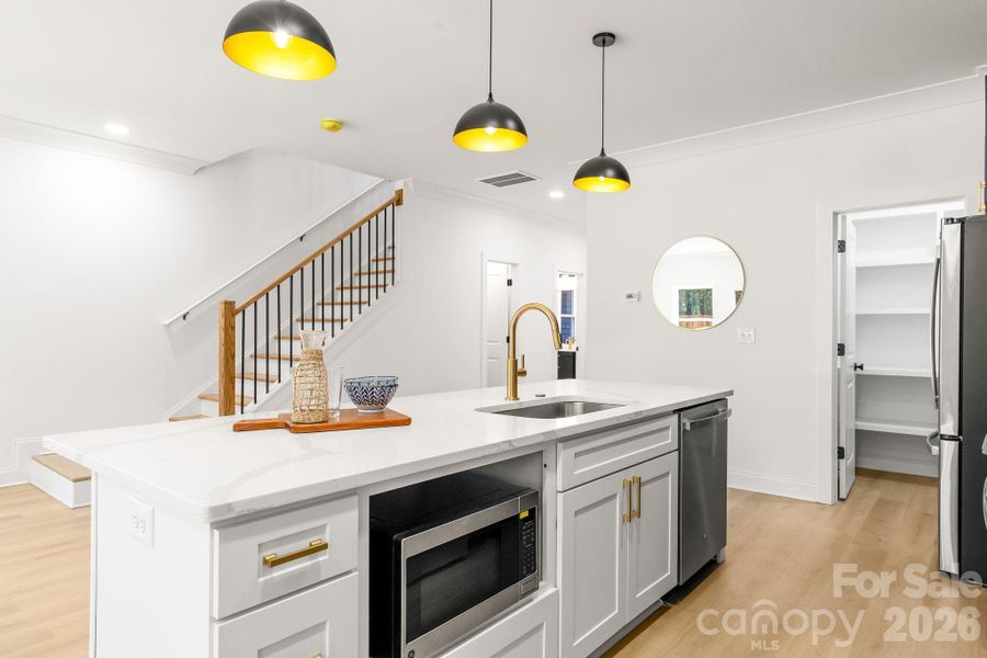 Furnished interior view inside a new home in , Charlotte (Image 29). Furnished interior view inside a new home in , Charlotte (Image 29).