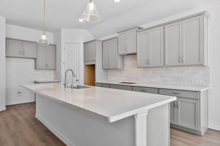 This kitchen is not only a functional space but also has ample storage. Whether you're a seasoned chef or just love to gather and enjoy good food, this kitchen is a dream come true.