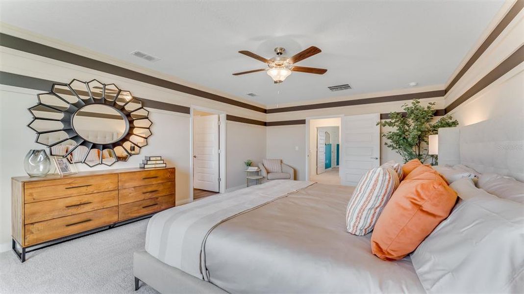 Furnished interior view inside a new home in Buena Lago, St. Cloud (Image 21). Furnished interior view inside a new home in Buena Lago, St. Cloud (Image 21).