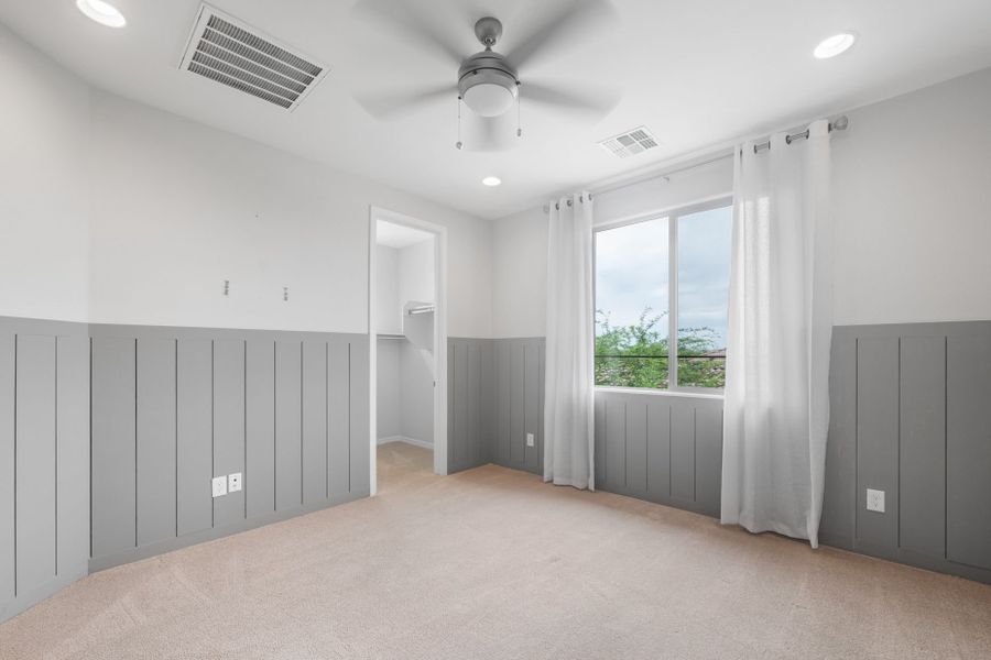 Spacious, unfurnished interior of a new home in Harvest - Enchantment Series, Queen Creek (Image 44).