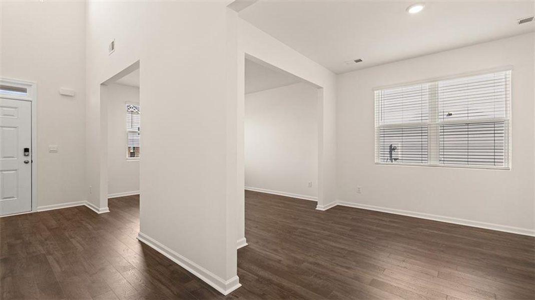 Spacious, unfurnished interior of a new home in Preserve at Dove Creek, Statham (Image 16).