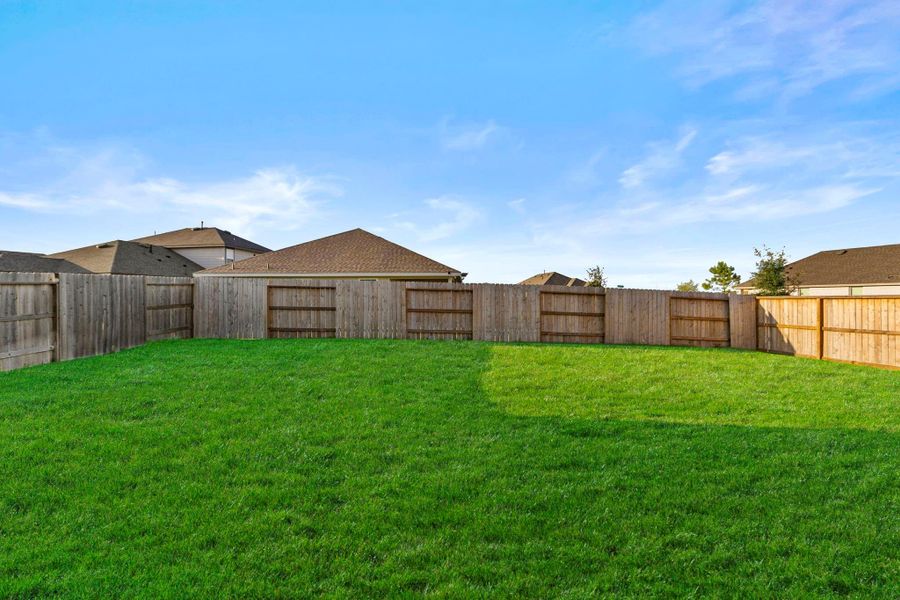 Exterior details and patio area of a home in River Ranch Trails, Dayton (Image 2). Exterior details and patio area of a home in River Ranch Trails, Dayton (Image 2).
