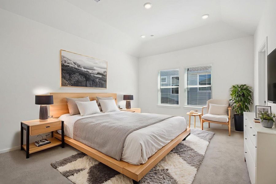 Furnished interior view inside a new home in Kemah Crossing - City Series, Kemah (Image 13).