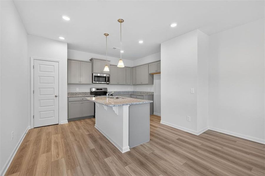 Furnished interior view inside a new home in Longbrooke, Rome (Image 8).