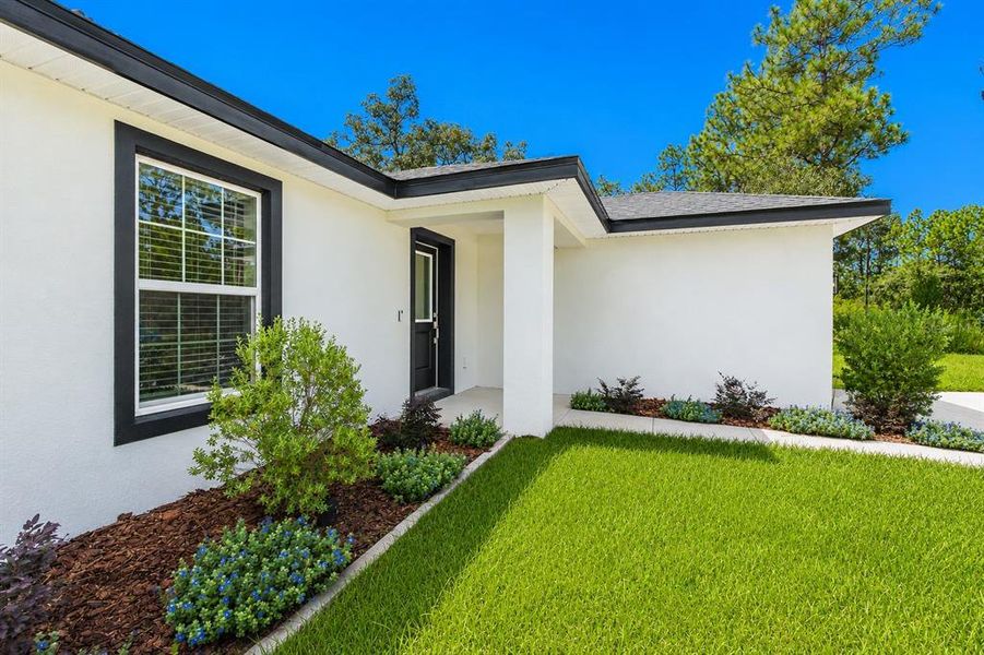 Exterior details and patio area of a home in , Brooksville (Image 32). Exterior details and patio area of a home in , Brooksville (Image 32).