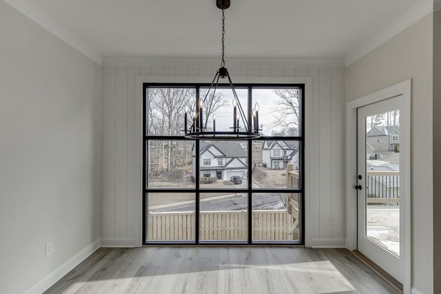 Spacious, unfurnished interior of a new home in , Buford (Image 37).