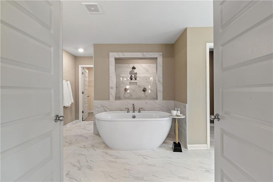 Furnished interior view inside a new home in Northcroft, Lawrenceville (Image 16).