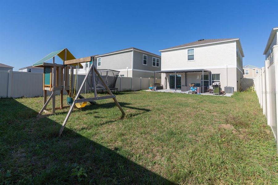 Exterior details and patio area of a home in Pasadena Point, Wesley Chapel (Image 36). Exterior details and patio area of a home in Pasadena Point, Wesley Chapel (Image 36).