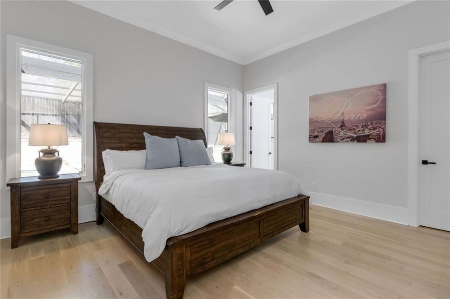 Furnished interior view inside a new home in , Roswell (Image 17).