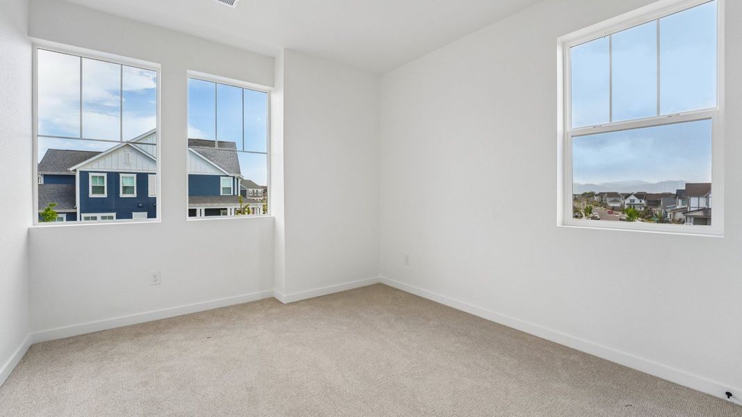 Furnished interior view inside a new home in Westerly, Erie (Image 26).