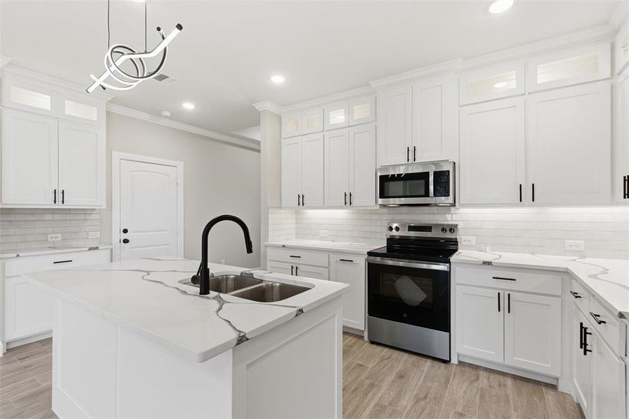 Furnished interior view inside a new home in , Tom Bean (Image 8).